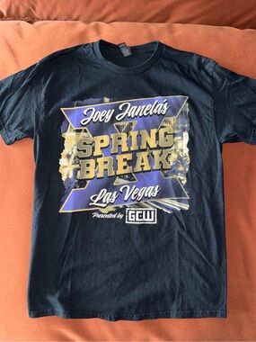 GCW Joey Janela’s Spring Break Las Vegas Event Wrestling T-Shirt Size Medium